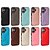 billige iPhone-etuier-telefon Etui Til iPhone 17 Pro Max 17 Air 16 15 14 Pro Max Plus 13 12 11 Pro Max Mini Bagcover Med stativ Kortplads Stødsikker Kontor / Business TPU PU Læder