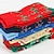 billiga herrstrumpor-Herr 5 par Multipack Socka Crew strumpor Vardagliga strumpor Julstrumpor Rubinrött Marinblå Färg Julgran Jul Dagligen Semester Medium Höst Vinter Mode Ledigt