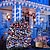 abordables Enchufe eléctrico-Cadena de luces LED navideñas de voltaje seguro de 24 V CC, 100 m, 50 m, 20 m, 10 m, con 800 LED y 400 LED, luces navideñas de tira de hadas, iluminación exterior impermeable IP65 para Navidad,