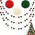 billiga Trädaccessoarer-2 m pom pom snöre, juldekoration julfest färgglad bollgirlang, 20-bollars festlig bunting för heminredning