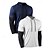 preiswerte Lauf-T-Shirts &amp; Tanktops-Herren Funktionsshirt Athletisches Hemd Fitnessstudio-Shirt Fitness Shirt 2 in 1 Langarm Kapuzenshirt Casual Athlässigkeit Herbst Atmungsaktiv Schnelltrocknend Weich Fitnesstraining Laufen Gehen