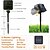 abordables Funciona con energía solar-Elegante cadena de luces solares navideñas para recepción de bodas, 8 modos, IP65, resistente al agua para exteriores&amp;amp;Decoración navideña de año nuevo para interiores