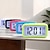 voordelige Decoratie &amp; Nachtlampje-slimme nachtlampje digitale wekker met datum binnentemperatuur batterij-aangedreven nachtkastje klok digitaal display voor slaapkamer bureau geschenken klok