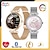 abordables Bracelets connectés-696 AK73 Montre intelligente 1.28 pouce Montre intelligente avec bracelet Bluetooth Podomètre Rappel d&#039;Appel Moniteur de Sommeil Compatible avec Android iOS Femme Mode Mains-Libres Rappel de Message