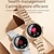 abordables Bracelets connectés-696 AK73 Montre intelligente 1.28 pouce Montre intelligente avec bracelet Bluetooth Podomètre Rappel d&#039;Appel Moniteur de Sommeil Compatible avec Android iOS Femme Mode Mains-Libres Rappel de Message