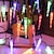 cheap Solar String Lights-LED Snowflake Icicle String Lights Solar Powered 5m 20LED 6.5m 30LED for Wedding Christmas New Year Thanksgiving Decor Button Control Switch Blinking Feature for Garden Decoration