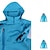 ieftine Fleece și jachete 3 în 1-Bărbați Jachetă Softshell Μπουφάν πεζοπορίας Vară Primăvară În aer liber Rezistent la Vânt Rezistent la Apă Jachetă ușoară Jachetă de vânt Voiaj Negru Alb Galben Mov Închis Vișiniu