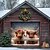 cheap Christmas Garage Door Covers-Christmas Outdoor Garage Door Cover Xmas Banner Highland Cattle Large Christmas Backdrop Decoration for Holiday Outdoor Garage Door Home Wall Decorations