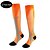 preiswerte Sport-Socken-2 Paar Herren Kompressionsstrümpfe Wandersocken Außen Atmungsaktiv Weich Dehnbar Komfortabel Socken Kompressionssocken Patchwork Chinlon Schwarz Weiß Leicht Rosa für Jagd Radsport / Fahhrad Camping