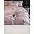 baratos Coleção de elite-Conjunto de cama com capa de edredom de 4 peças, 100% algodão orgânico, tecido macio e respirável, inclui capa de edredom e fronhas para um sono confortável
