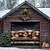 cheap Christmas Garage Door Covers-Christmas Outdoor Garage Door Cover Xmas Banner Highland Cattle Large Christmas Backdrop Decoration for Holiday Outdoor Garage Door Home Wall Decorations