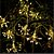 abordables Guirlandes solaires-lumières de feu d&#039;artifice solaires en forme d&#039;étoile, guirlandes lumineuses solaires suspendues en fil de cuivre 50/100 LED pour la décoration d&#039;arbre de jardin