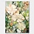 economico Quadri fiori/botanica-pittura a olio fatto a mano impressionismo dipinti floreali dipinti a olio fatti a mano fiori pittura astratta rosa fiore pittura paesaggio floreale arte murale tela pittura primaverile per soggiorno