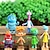 abordables Poupées, peluches, doudous-Ensemble de 6 figurines en PVC du film Inside Out - Statues de personnages articulées de collection, de joie, de peur, de colère et de tristesse à exposer &amp;décoration de fête - idéal pour les ados de