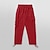 economico Carico-Per uomo Pantaloni della tuta Pareggiatore Pantaloni Pantaloni della tuta cargo Tasche A cordoncino Vita elastica Liscio Comfort Sportivo Giornaliero Di tendenza Informale Nero Rosso Media elasticità