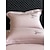 baratos Coleção de elite-Conjunto de cama com capa de edredom de 4 peças, 100% algodão orgânico, tecido macio e respirável, inclui capa de edredom e fronhas para um sono confortável