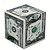 cheap Novelty &amp; Gag Toys-1pc Infinity Magic Cube - Challenge Your Brain with Speed Cube, One Dollar Coin Pattern, Endless Puzzle Fun for Teens and Adults, Improves Problem-Solving Skills, Christmas Gift