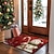 abordables tapis et nattes de Noël-décorations de Noël paillasson bonhomme de neige tapis de cuisine tapis de sol tapis antidérapant tapis résistant à l&#039;huile tapis intérieur extérieur décor de chambre tapis de salle de bain tapis