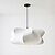 tanie Światła wiszące-lampa sufitowa wabi sabi lampa wisząca z jedwabiu lampa sufitowa do salonu lampy wiszące dekoracje domowe połysk pokój 85-265v