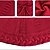 baratos Ornamentos-saia de árvore de natal com design de malha, decoração de natal vermelha/branca para árvores, presente de feriado ideal e decoração de casa