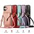 economico Cover per iPhone-telefono Custodia Per iPhone 16 Pro Max Plus iPhone 15 Pro Max Plus iPhone 14 13 12 11 Pro Max Mini SE X XR XS Max 8 7 Plus Per retro Con supporto con cordino Slot per schede Retrò TPU pelle sintetica