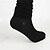 abordables Calcetines deportivos-5 pares Hombre Calcetines de compresión Calcetines de senderismo Transpirable Suave Eslático Cómodo Al aire libre Retazos Poliéster Negro Blanco Caqui para Caza Ciclismo / Bicicleta Camping