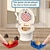 abordables Jouets de farces et de gags-jeu de tir amusant en famille - jouets gag &amp;blagues pratiques avec 1 toilette, 2 lanceurs agiles, 6 crottes de jouets en plastique souple, effets sonores, gameplay rapide et fou pour les enfants