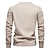 billige Herre Elite Genser og Cardigans-Herre Genser Strikke Vanlige topper Strikket Ensfarget / vanlig farge Crewneck Fritid Fritid / hverdag Klær Høst vinter Vin Svart S M L