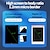 abordables Material de oficina-Tableta de escritura a mano transparente de pantalla completa de estilo empresarial de 11,5 pulgadas, funda protectora para reuniones, regalos de oficina