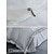 baratos Coleção de elite-Conjunto de cama com capa de edredom de 4 peças, 100% algodão orgânico, tecido macio e respirável, inclui capa de edredom e fronhas para um sono confortável