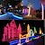 abordables Bandes lumineuses led-Bande lumineuse LED néon 360° avec application Bluetooth, synchronisation de la musique, 3 à 40 mètres, flexible, étanche, avec télécommande 23 touches, idéale pour la décoration de la maison, du