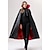 economico Costumi da Donna-Costume Cosplay Mantello Vampiro Abiti Cosplay Adulti Per uomo Per donna Carnevale Mascherata martedì grasso Festa / Sera Costumi di Halloween facili Vestirsi