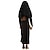preiswerte Dunkle Religion-Nonne Halloween Kleid Kopfschmuck Cosplay-Kostüm Kinder Mädchen Karneval Maskerade Leistung Einfache Halloween-Kostüme Verkleiden