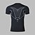 economico T-shirt e Canottiere da Corsa-Per uomo Blocco di colori Maglia a compressione Maglia atletica Maglietta da Palestra Maglietta Fitness Estate Primavera Manica Corta Casuale Athleisure Asciugatura Rapida Compressione Traspirante