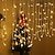 رخيصةأون يعمل بالطاقة الشمسية-أضواء خيط الستائر الثلجية الشمسية بطول 10م و400 لمبة LED، لأضواء الحديقة الخارجية والفسحة والأفاريز والأسوار والسلالم لمسة احتفالية