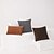 abordables Tendencias en cojines-Funda de almohada decorativa de color sólido, suave felpa, 1 pieza, funda de cojín cuadrada suave, funda de almohada para dormitorio, sala de estar, sofá, sillón