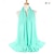 cheap Mother&#039;s Wraps-Mother&#039;s Wraps Elegant Voiles &amp; Sheers Sleeveless Illusion Sleeve Chiffon Wedding Wraps With Ruffles For Party Summer