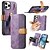 cheap iPhone Cases-Phone Case For iPhone 16 15 14 Pro Max Plus iPhone 13 12 11 Pro Max Mini Back Cover with Stand Holder Card Slot Shockproof Retro TPU PU Leather