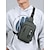 billige Herretasker-vandtæt crossbody sling bag til mænd med USB-opladningsport – udendørs rejseskuldertaske med multilommer