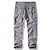economico Pantaloni cargo-Per uomo Pantaloni Cargo Pantaloni Bottoni Multi-tasche Semplice Indossabile Quotidiano All'aperto Campeggio &amp; Escursionismo Moda Classico Curcuma Marrone
