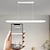 abordables Luces colgantes-100 cm Diseño único Lámparas Colgantes Metal Acrílico Moderno Estilo nórdico 110-120V 220-240V