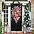 voordelige Tot $30-kerstkrans snoep bloem plant ondersteboven boom krans kerst ondersteboven boom slinger hangend kerst snoep strik hangend kerst deur hangend muurdecoratie