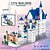 abordables Jouets de construction-Blocs de Construction Architectural 11810 pcs compatible ABS + PC Legoing Créatif Jouets de décompression Interaction parent-enfant pour enfant Jouet Cadeau