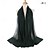 cheap Mother&#039;s Wraps-Mother&#039;s Wraps Elegant Voiles &amp; Sheers Sleeveless Illusion Sleeve Chiffon Wedding Wraps With Ruffles For Party Summer