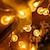 cheap Plug String Lights-12m/20m/30m String Lights, LED Ball Fairy String 100-800 LEDs EL 5mm with 13-Keys Remote - Warm White/Cold White/Multicolor for Holiday &amp; Christmas Patio Decorations