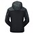 abordables Forros &amp; Chaquetas 3 en 1-Hombre Chaqueta para lluvia Al aire libre Impermeable Resistente al Viento Trajes de senderismo Ropa de senderismo Primavera Otoño Paravientos Retazos Gris oscuro Negro Amarillo