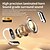 baratos Auscultadores TWS True Wireless-Fone de Ouvido Bluetooth com Tela Touch Headset Esportivo OWS Não In-Ear