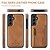 baratos Capa Samsung-telefone Capinha Para S25 S24 S24 FE S23 Ultra Plus S22 Plus Ultra Capa traseira Com Suporte Destacável Magnética Retro TPU Couro PU