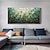 cheap Still Life Paintings-Handmade Original Nordic Minimalism Oil Painting On Canvas Contemporary Abstract Green Impasto Texture Wall Art for Home Decor With Stretched Frame/Without Inner Frame Painting