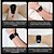 preiswerte Smartwatch-Luftpumpe Airbag-Typ genaue Blutdruckmessung ECG Elektrokardiogramm Temperaturüberwachung Schrittzähler kompatibel mit Bluetooth-Anruf Android iOS für Damen und Herren Langzeitbetrieb